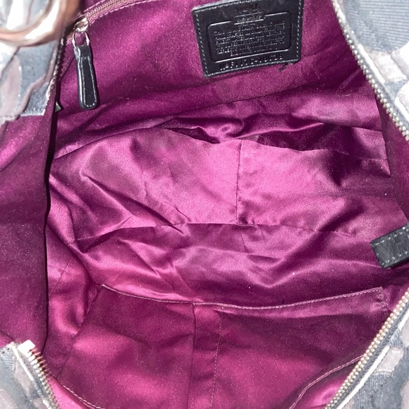 Coach Op Art Handbag 18639 - Picture 11 of 14